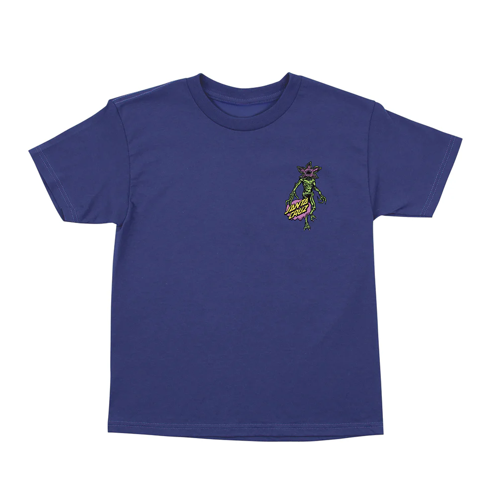 Santa Cruz Stranger Things Demogorgon Dot Youth T Shirt - Image 2