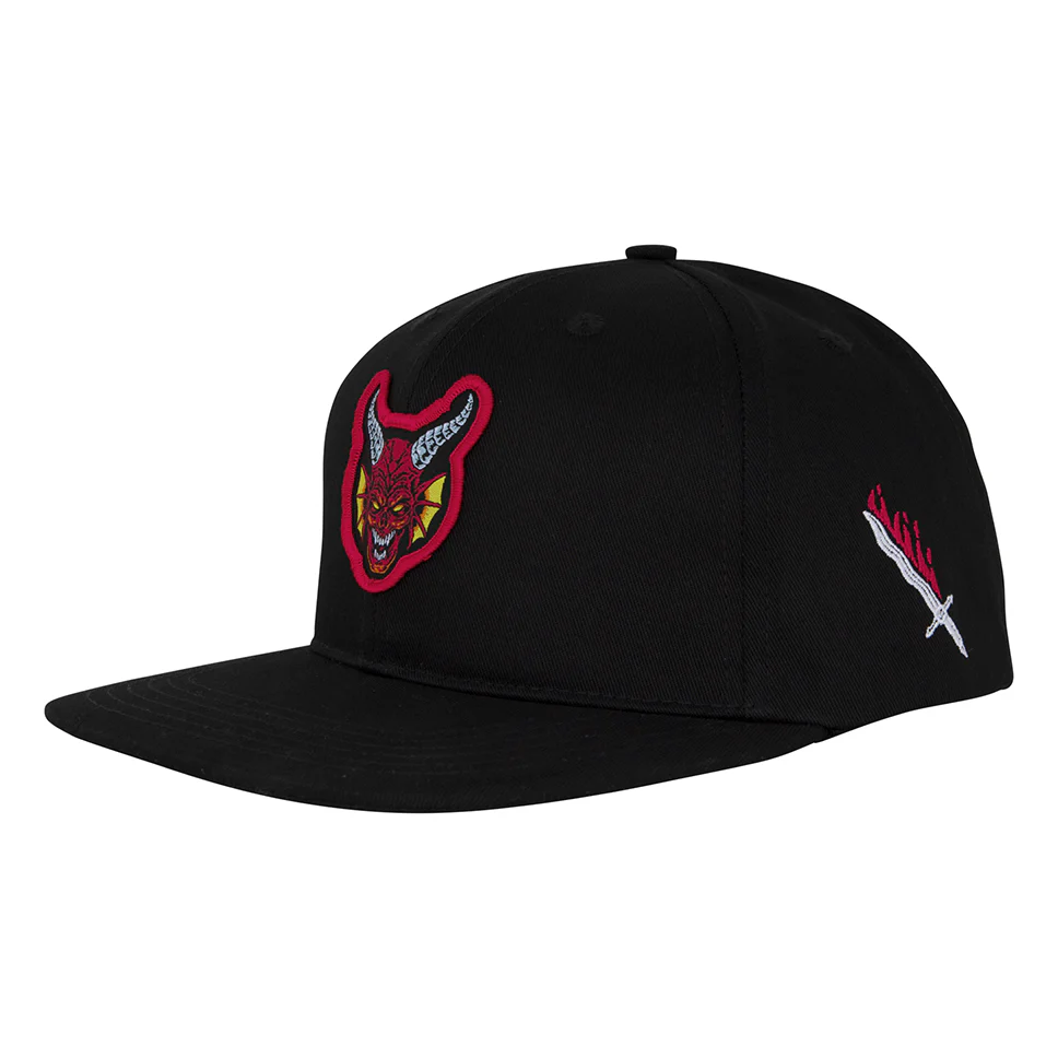 Santa Cruz Stranger Things Hellfire Club Snap-Back Hat