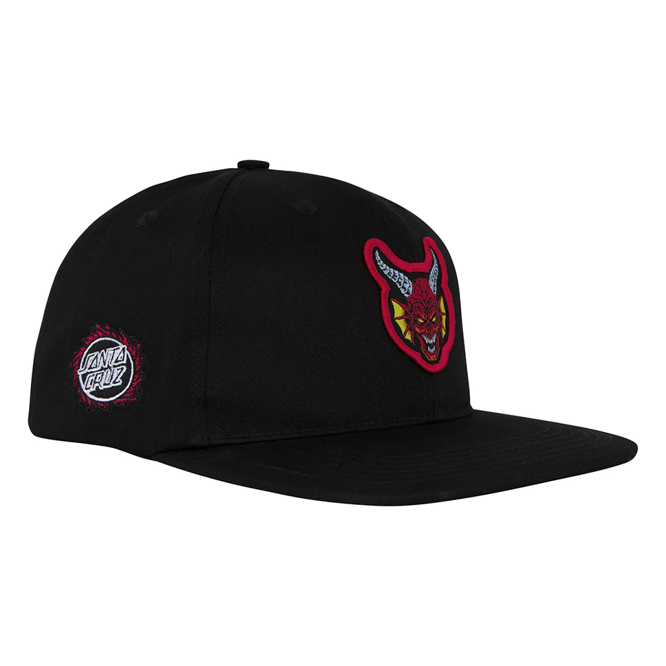 Santa Cruz Stranger Things Hellfire Club Snap-Back Hat - Image 3
