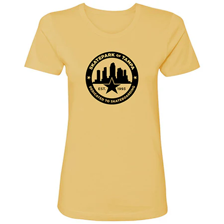 Skatepark of Tampa Circle City Basic Ladies T Shirt