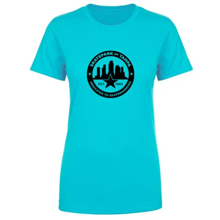 Skatepark of Tampa Circle City Basic Ladies T Shirt - Image 3
