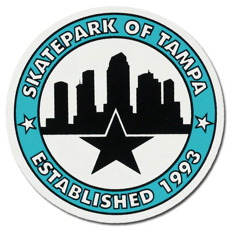 Skatepark of Tampa Circle City Logo 3 Sticker - Image 3