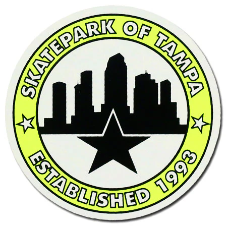 Skatepark of Tampa Circle City Logo 3 Sticker - Image 4
