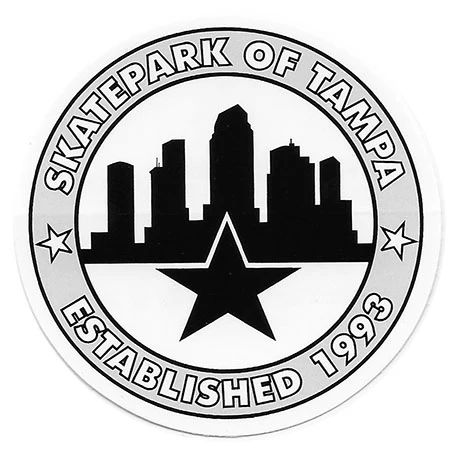 Skatepark of Tampa Circle City Logo 3 Sticker - Image 8