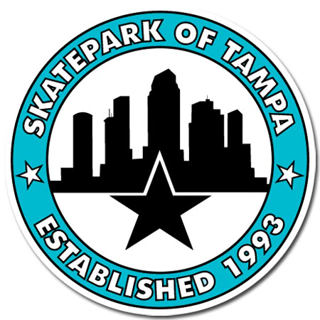 Skatepark of Tampa Circle City Logo Sticker - Image 2