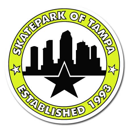 Skatepark of Tampa Circle City Logo Sticker - Image 4