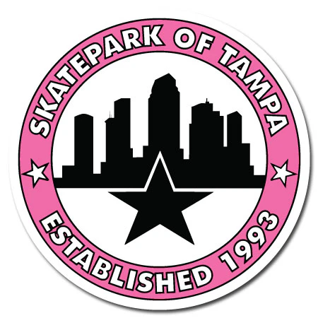 Skatepark of Tampa Circle City Logo Sticker - Image 5