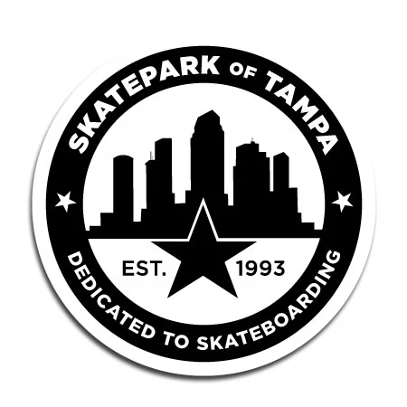 Skatepark of Tampa Circle City Tiny Hands Sticker