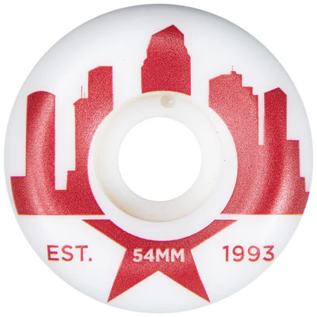 Skatepark of Tampa City Star Established Conical Shape Wheels