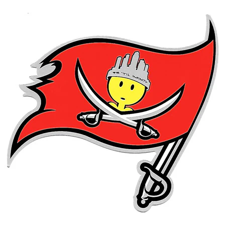 Skatepark of Tampa Dough Buccaneers Sticker