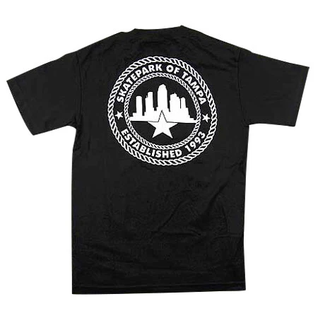 Skatepark of Tampa Rope Logo Pocket T Shirt - Image 4