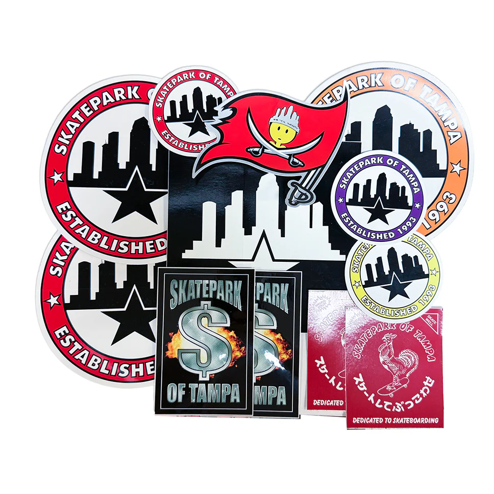 Skatepark of Tampa SPoT Slaps Sticker 12 Pack - Image 2