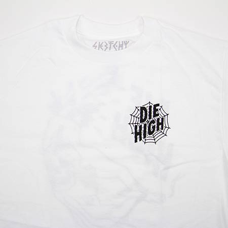 Sketchy Tank Die High T Shirt - Image 2