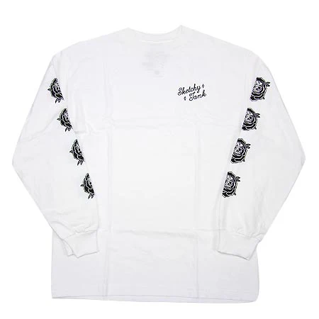 Sketchy Tank Roses Long Sleeve T Shirt