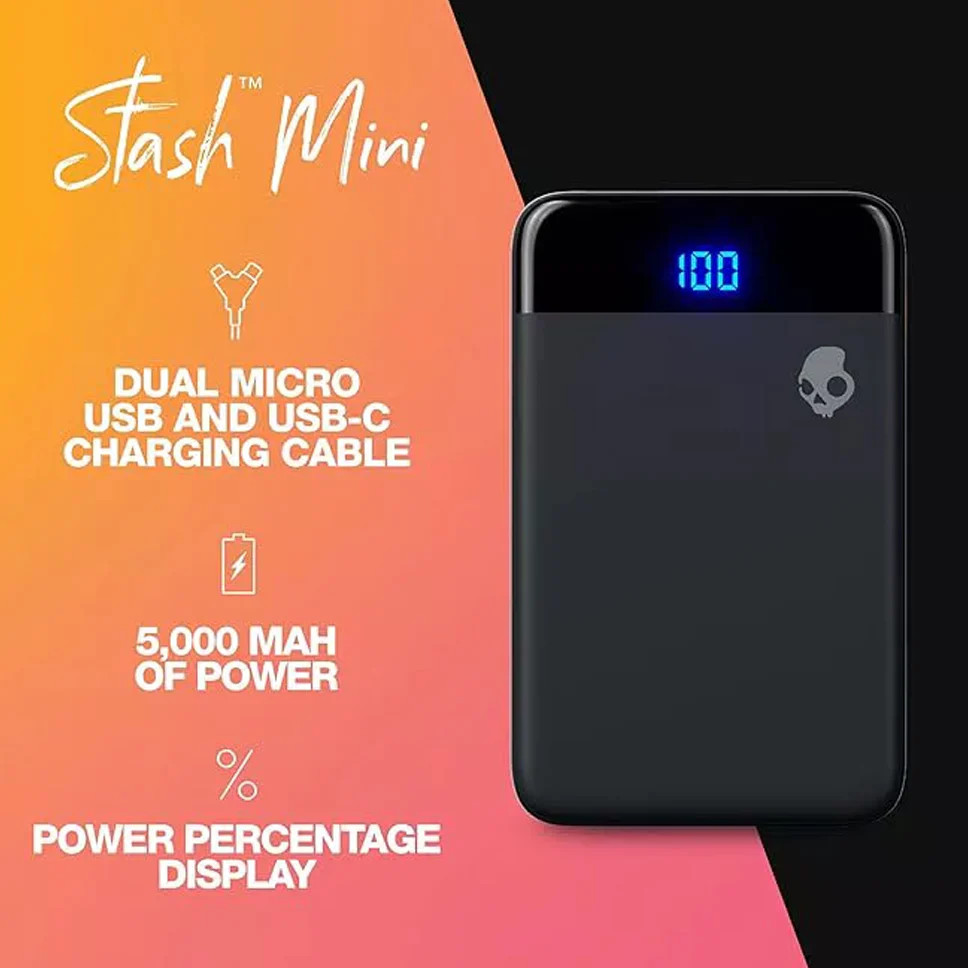 Skullcandy Stash Mini Portable Charger - Image 2