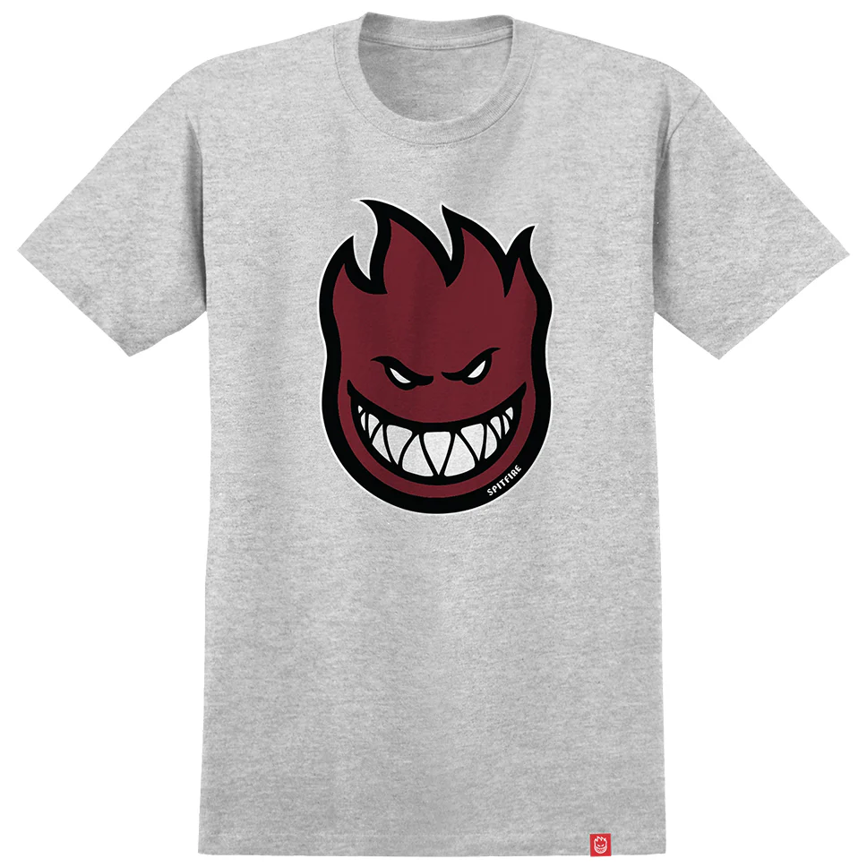 Spitfire Bighead Youth Sport Grey T Shirt