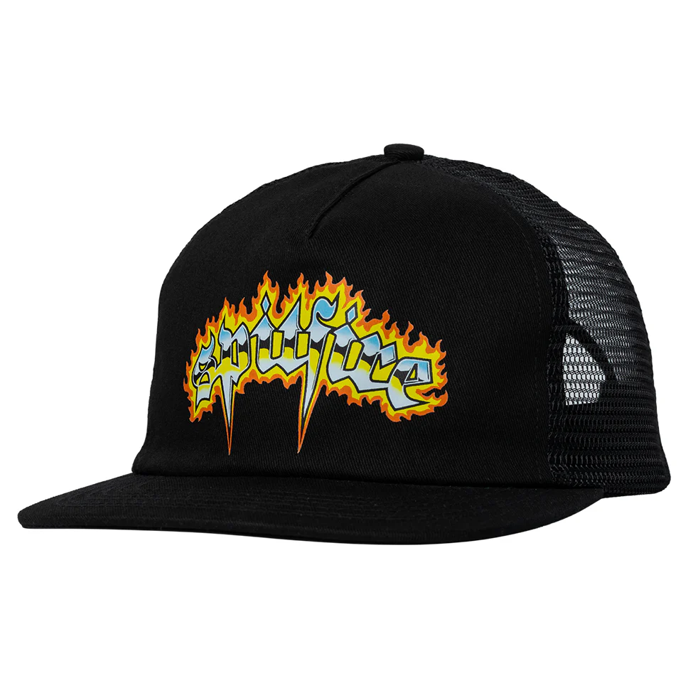 Spitfire Chrome Venom Snap-Back Trucker Hat