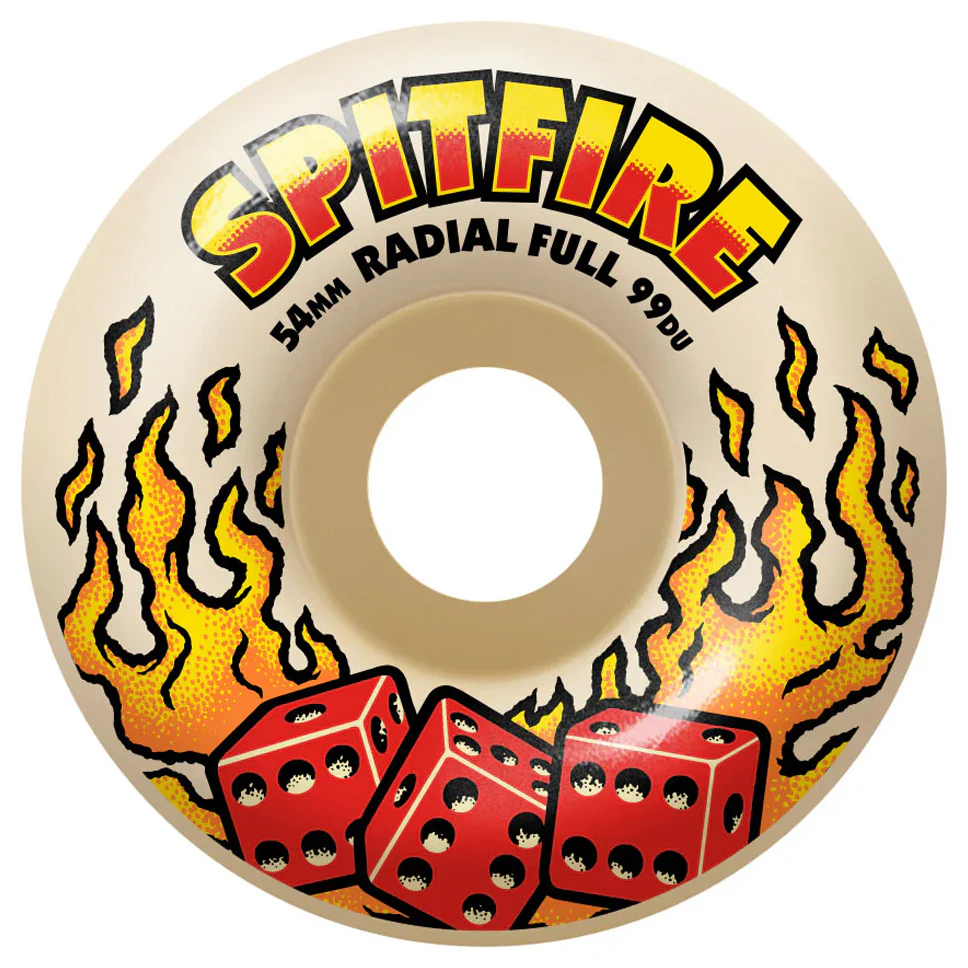Spitfire Hot Hand F4 99D Radial Full Wheels