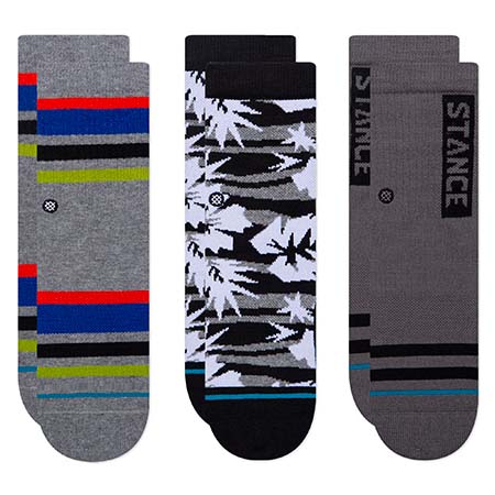 Stance Big Chillin Kids 3-Pack Crew Socks