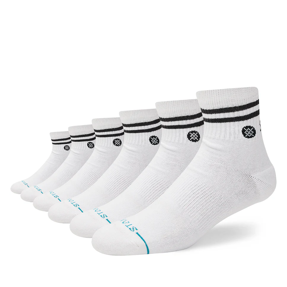 Stance Core 6 Pack Quarter Socks