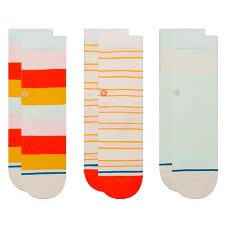 Stance Kick Back 3-Pack Kids Socks