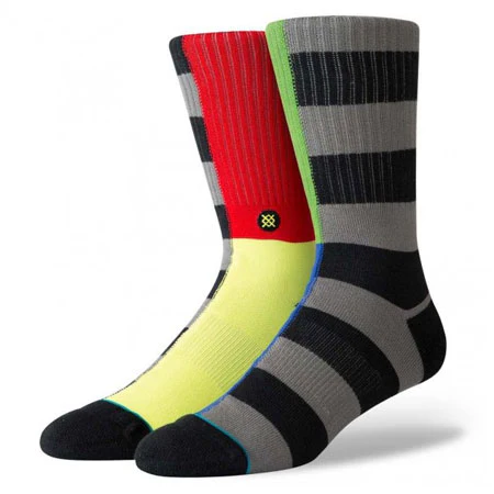 Stance Split Check Socks