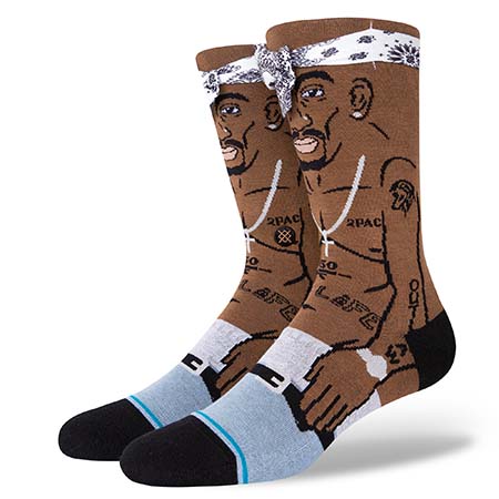 Stance Tupac Resurrected Crew Socks - Image 2