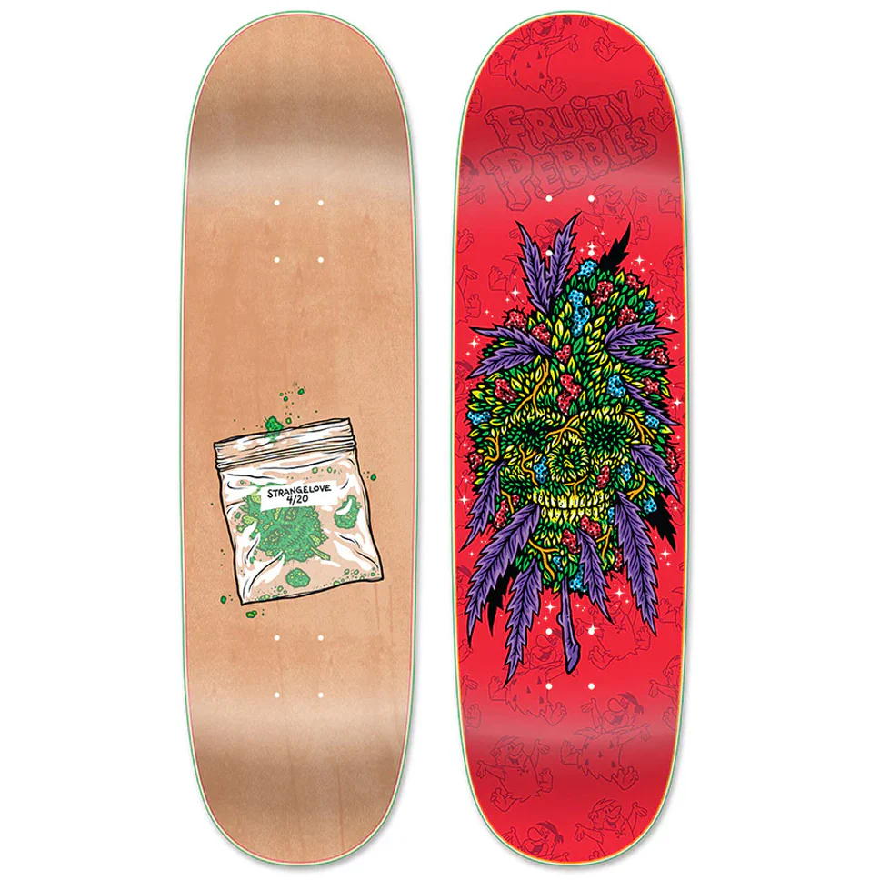 Strangelove Todd Bratrud Fruity Pebbles Shaped Deck - Image 2