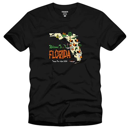 Strangelove Welcome to Florida Tampa Pro T Shirt - Image 3