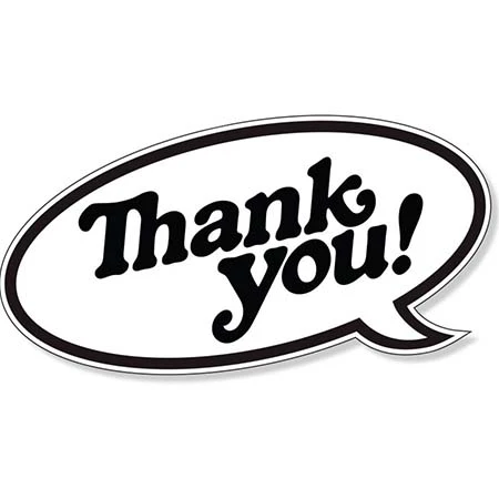 Thank You Skateboards Bubble Sticker