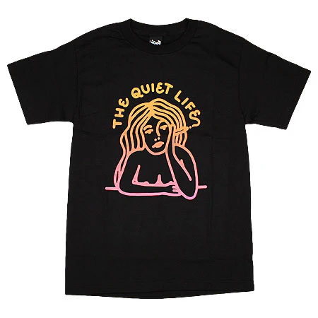 The Quiet Life Smoking Girl Gradient T Shirt