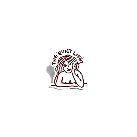 The Quiet Life Smoking Girl Lapel Pin