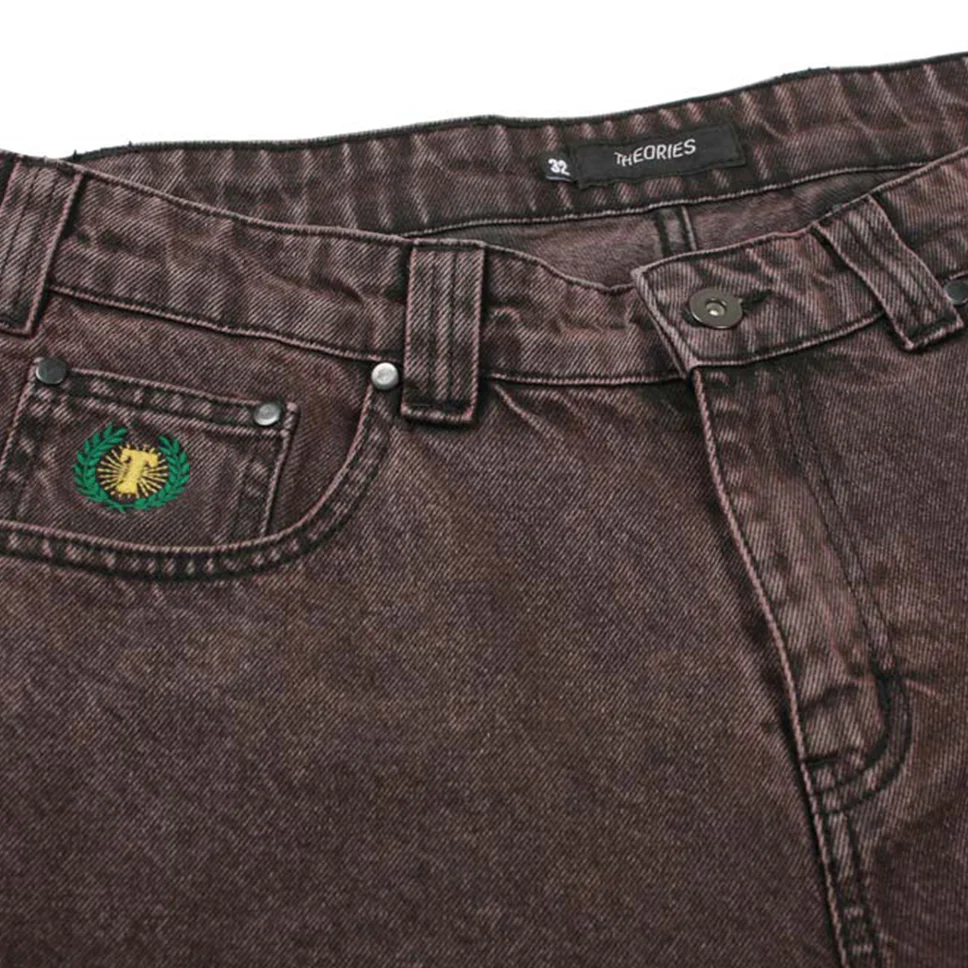 Theories Copper Wash Plaza Jeans - Image 6