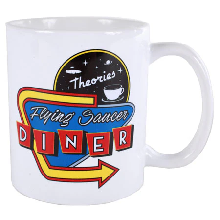 Theories Flying Saucer Diner Mug