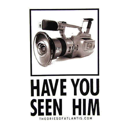Theories Have You Seen Him Sticker