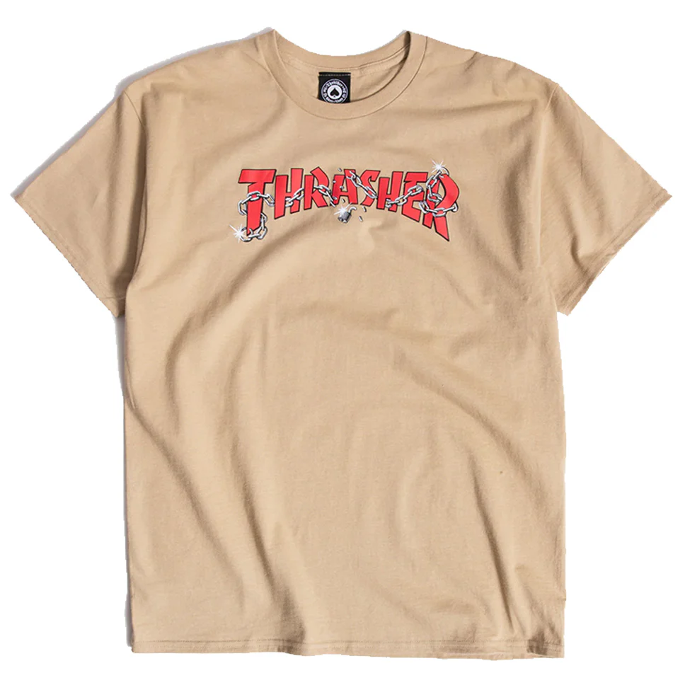 Thrasher Chains by Daniel Shepard T Shirt