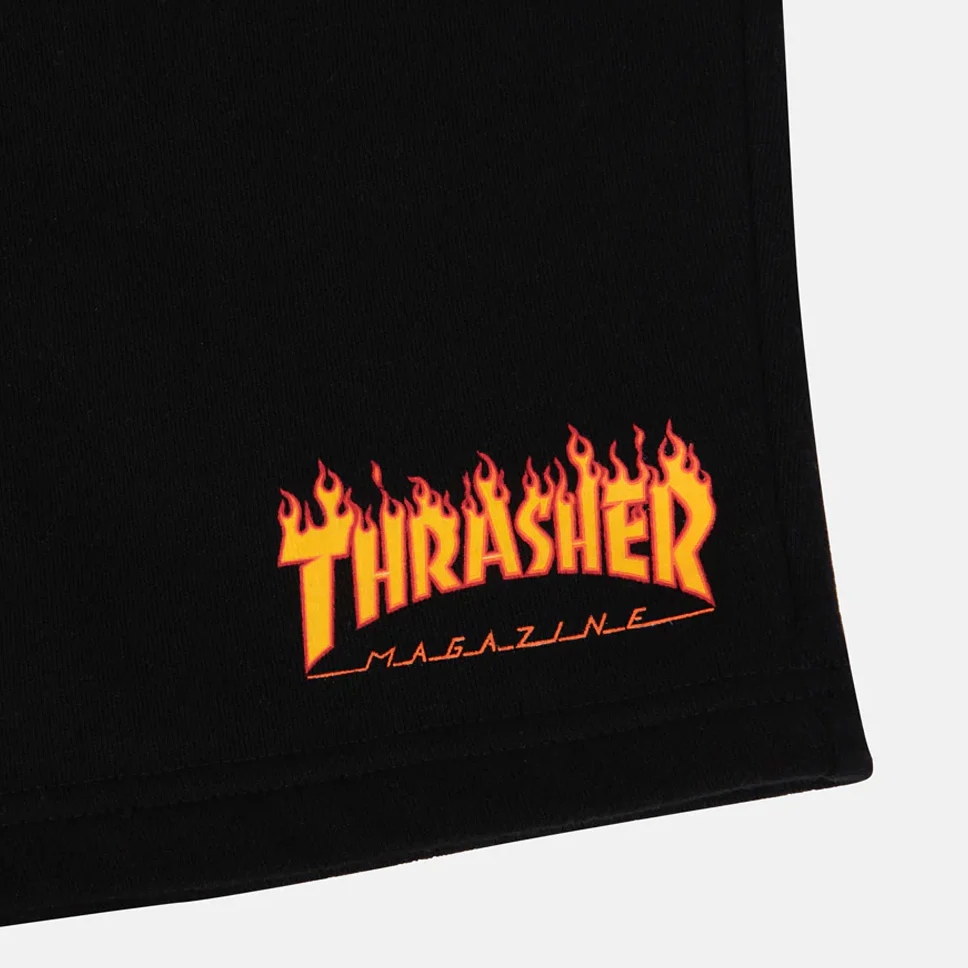 Thrasher Magazine Flame Logo PE Shorts - Image 2