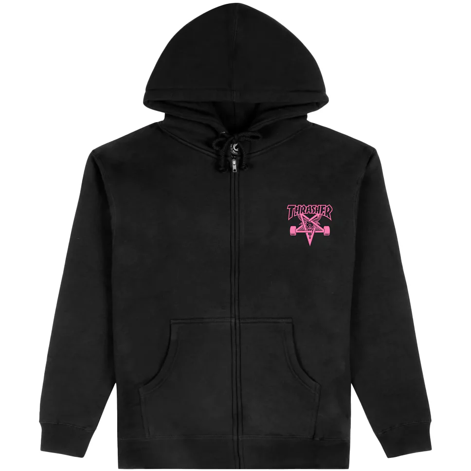 Thrasher Magazine Little Skategoat Zip-Up Hooded Sweatshirt