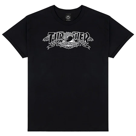 Thrasher Magazine Thrasher x Anti Hero Mag Banner T Shirt