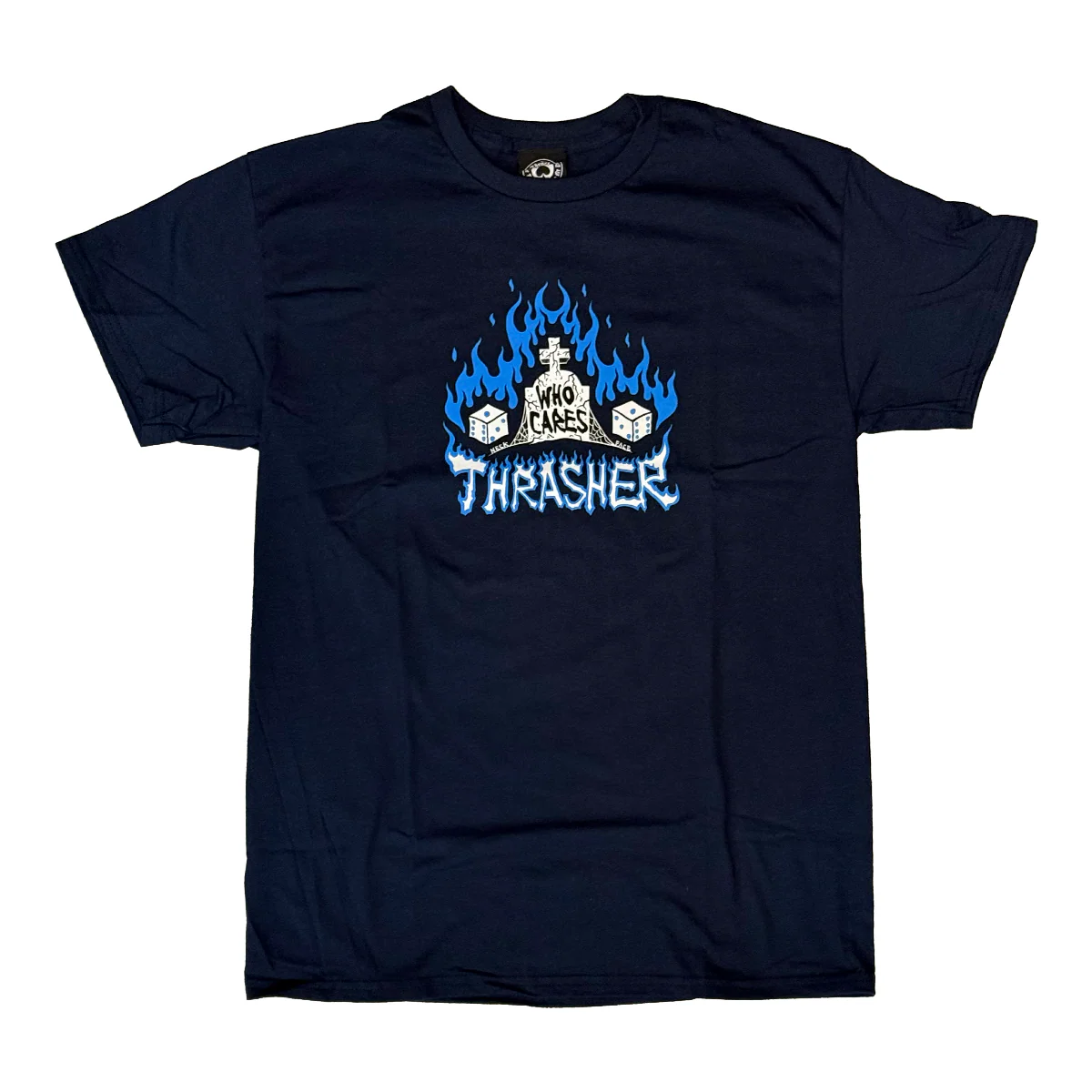 Thrasher Magazine Who Cares By Neckface T Shirt