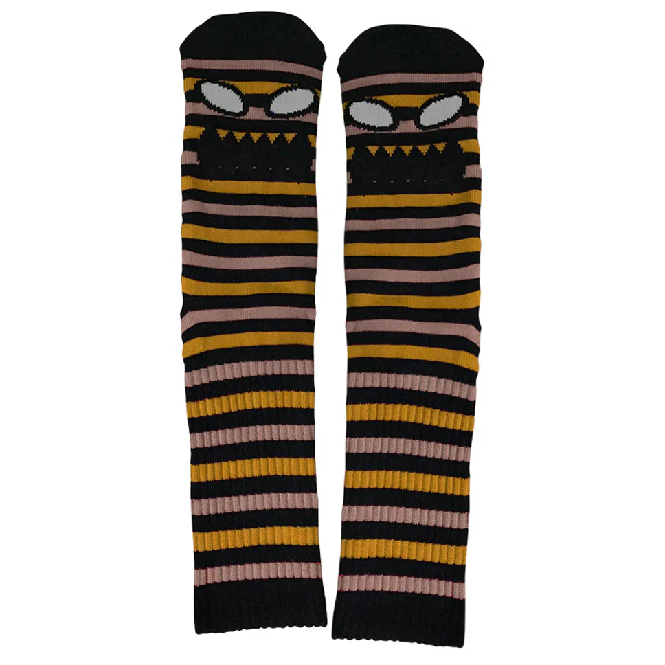 Toy Machine Monster Face Mini Stripes Socks - Image 5
