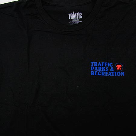 Traffic Skateboards Parks and Rec T Shirt - Image 3