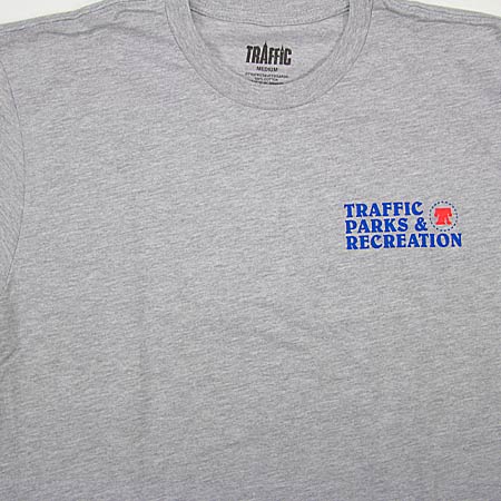 Traffic Skateboards Parks and Rec T Shirt - Image 4