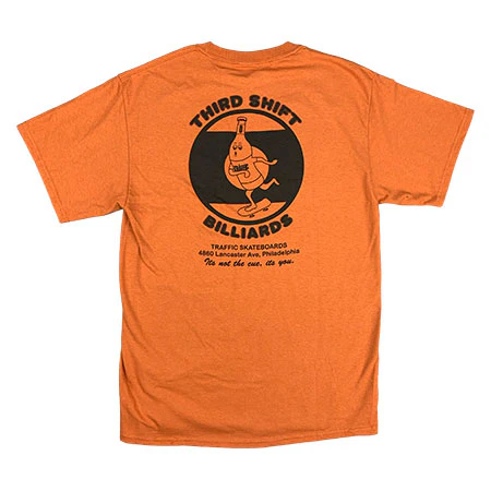 Traffic Skateboards Third Shift T Shirt - Image 3