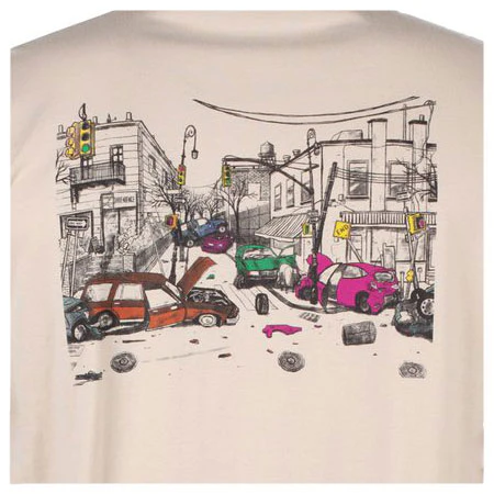 Traffic Skateboards Wasteland T Shirt - Image 2