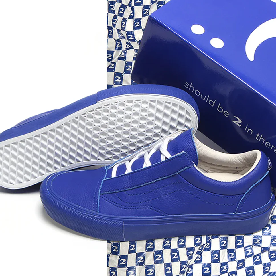 Vans 2 Riser Pads Skate Old Skool Shoes - Image 2