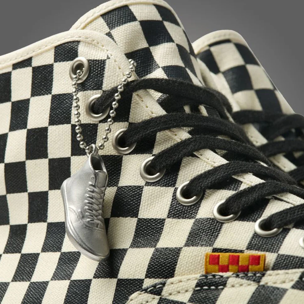 Vans Andrew Allen Authentic High VCU Checkerboard Shoes - Image 8