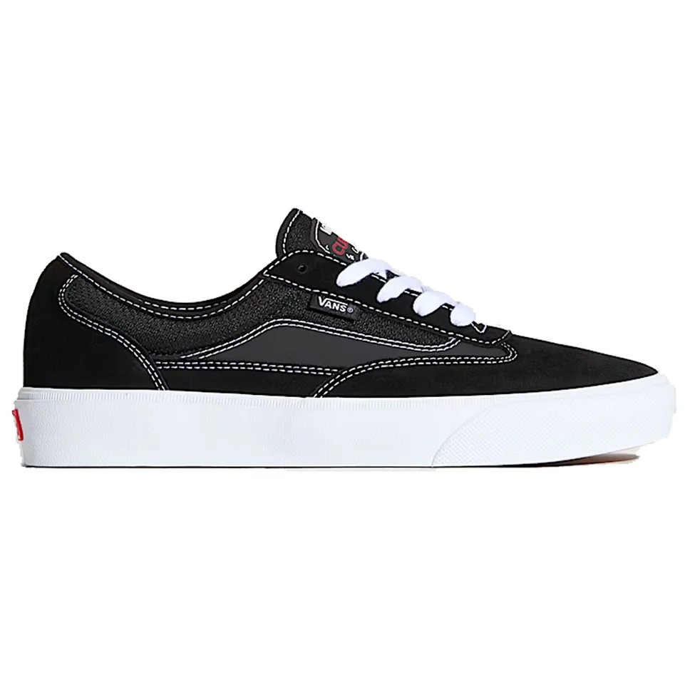 Vans Skate Curren Caples Black White Shoes
