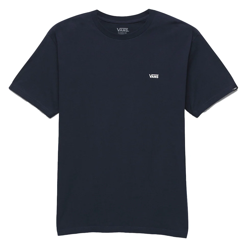 Vans Left Chest Logo Navy T Shirt