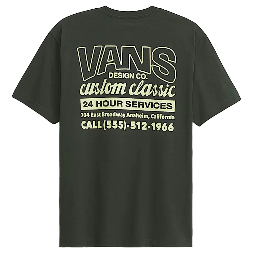 Vans Shop Front T Shirt